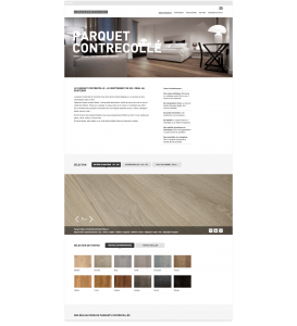Parqueterie nouvelle page