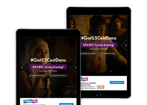 Ipad Canal-sat/game of trone
